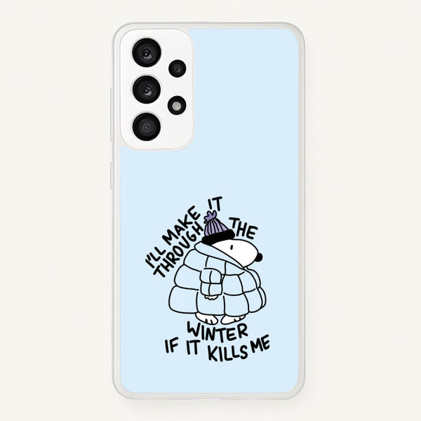 Puffer Jacket Snoopy Phone Case - Galaxy A53 / Standard