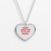 Merry Christmas Ya Filthy Animal Necklace 3