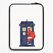 Santa's Tardis Laptop Sleeve 1