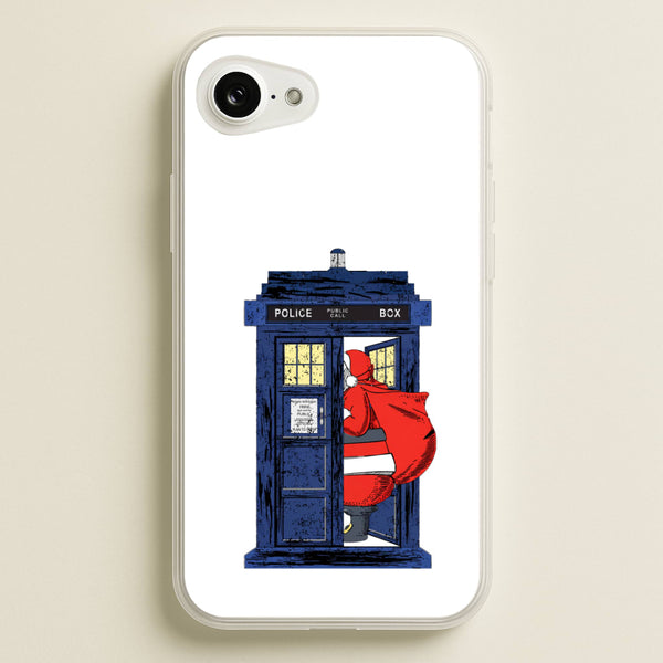 Santa's Tardis - Dr Who Phone Case - iPhone 17e / Standard