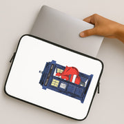 Santa's Tardis Laptop Sleeve 2