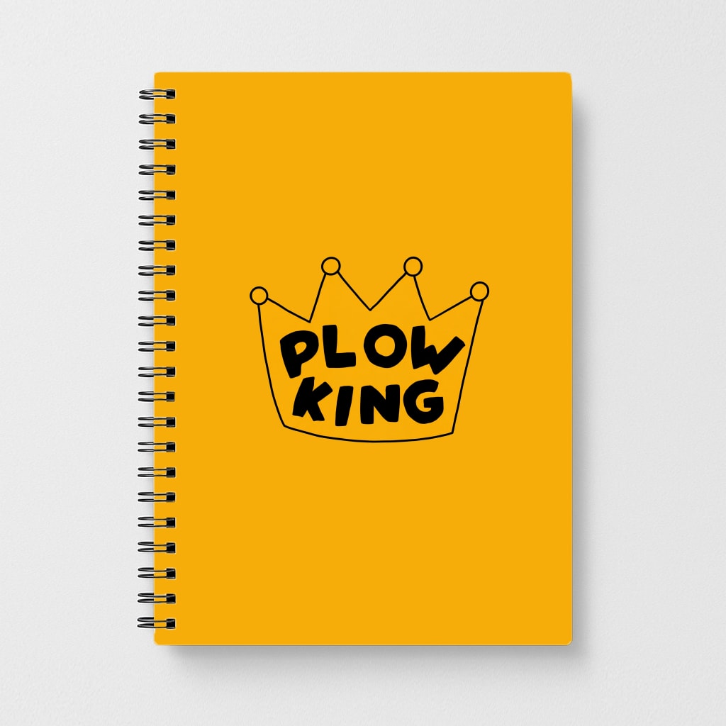 Plow King Notebook