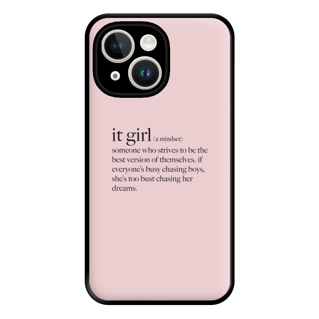 It Girl - Clean Girl Aesthetic Phone Case for iPhone 14 Plus