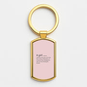 It Girl - Clean Girl Aesthetic Luxury Keyring 3