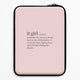 Clean Girl AestheticLaptop Sleeves