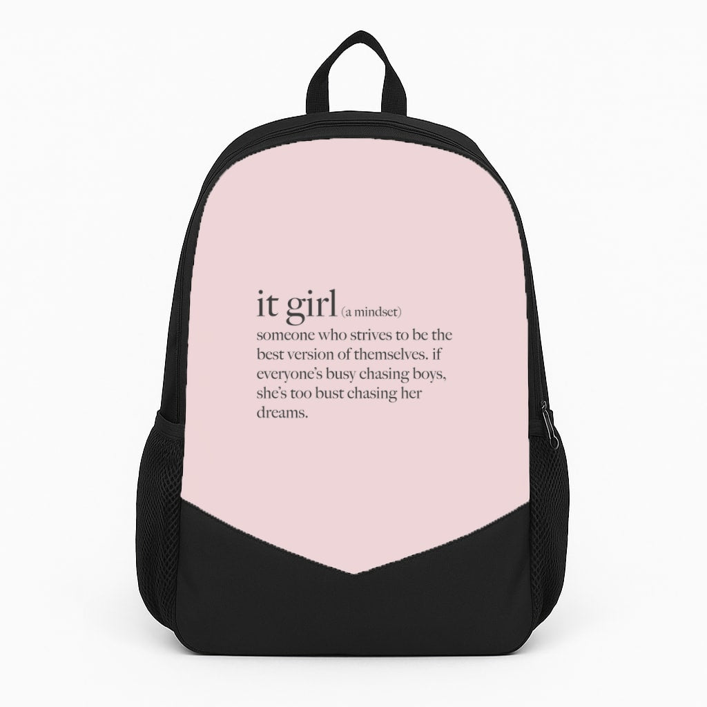 It Girl - Clean Girl Aesthetic Backpack