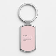It Girl - Clean Girl Aesthetic Luxury Keyring 1