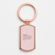It Girl - Clean Girl Aesthetic Luxury Keyring 4