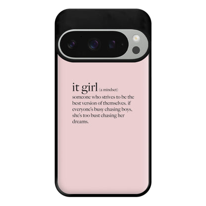 It Girl - Clean Girl Aesthetic Phone Case for Google Pixel 9 Pro XL