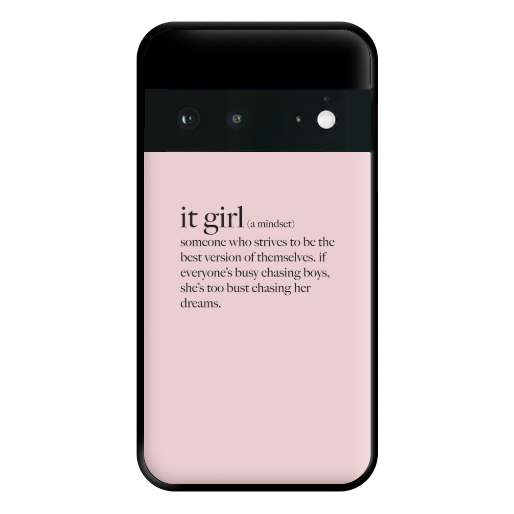 It Girl - Clean Girl Aesthetic Phone Case for Google Pixel 6a