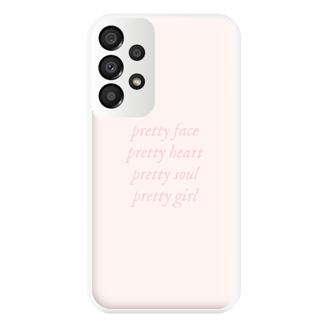 Pretty Girl - Clean Girl Aesthetic Phone Case for Galaxy A33