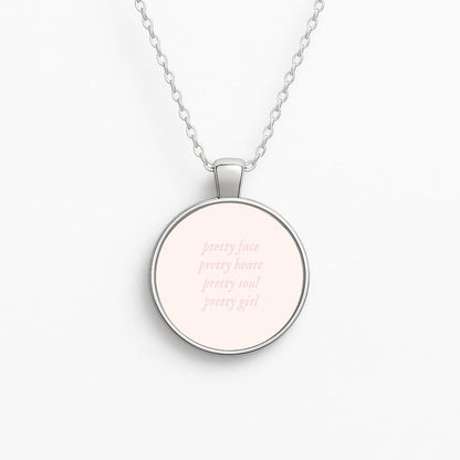 Pretty Girl - Clean Girl Aesthetic Circle Necklace