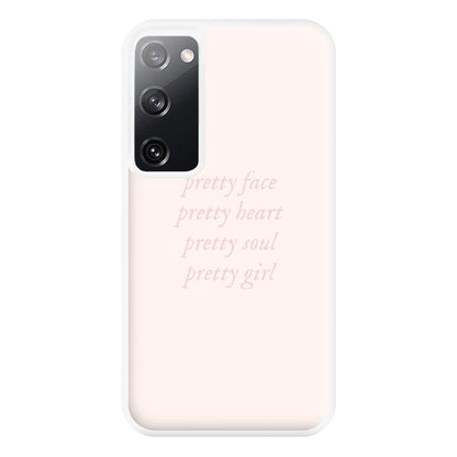 Pretty Girl - Clean Girl Aesthetic Phone Case for Galaxy S20