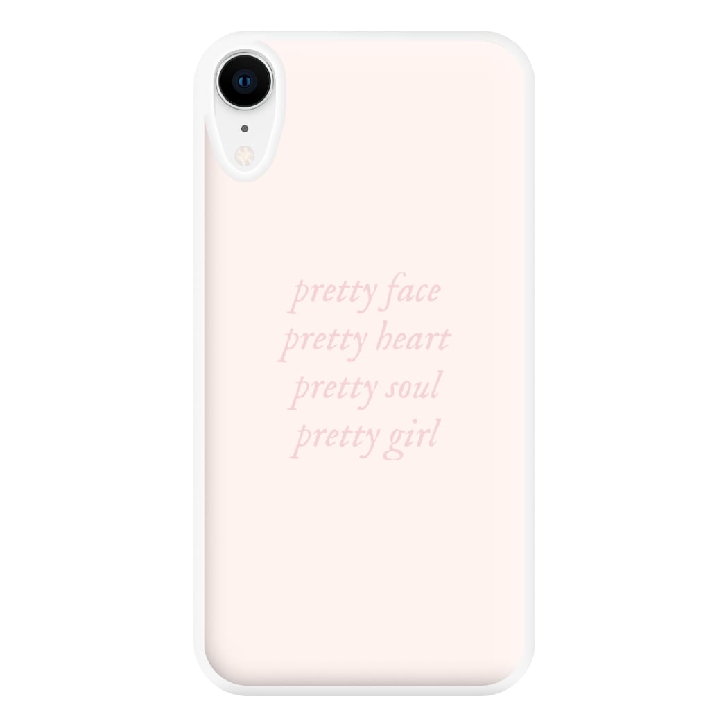 Pretty Girl - Clean Girl Aesthetic Phone Case for iPhone XR