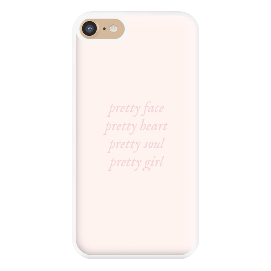 Pretty Girl - Clean Girl Aesthetic Phone Case for iPhone 6 / 7 / 8 / SE