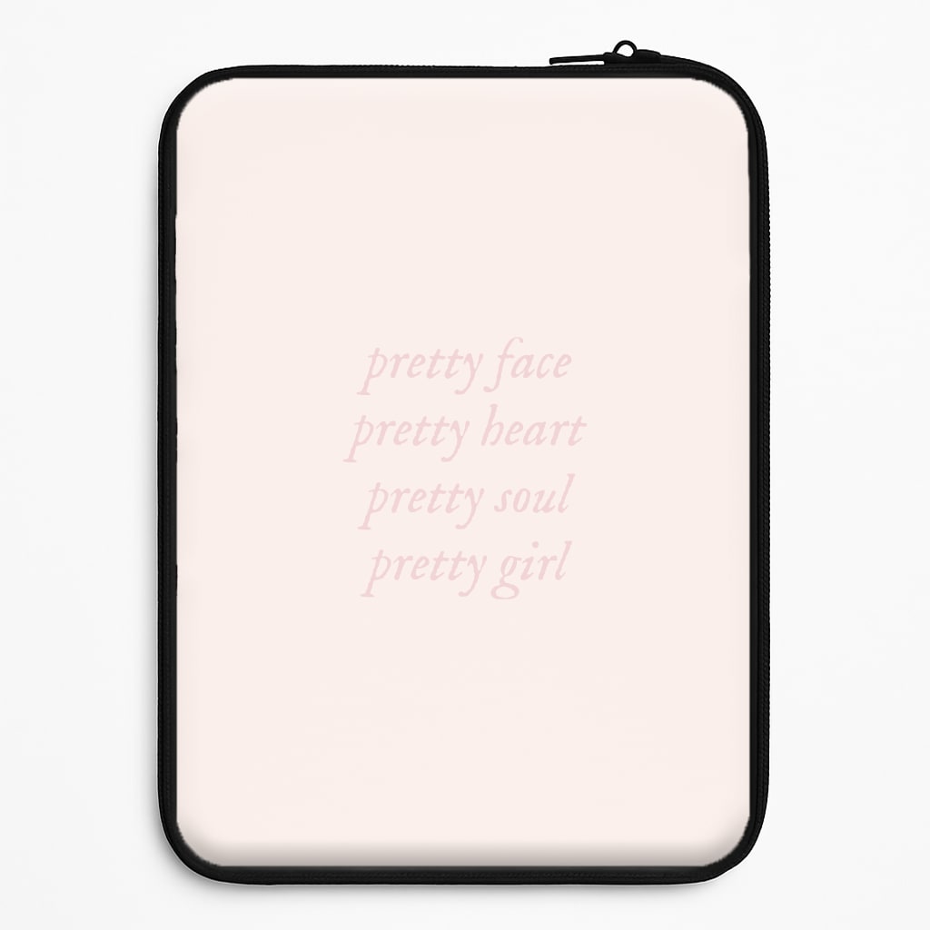 Pretty Girl - Clean Girl Aesthetic Laptop Sleeve