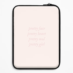Pretty Girl - Clean Girl Aesthetic Universal Laptop Sleeve