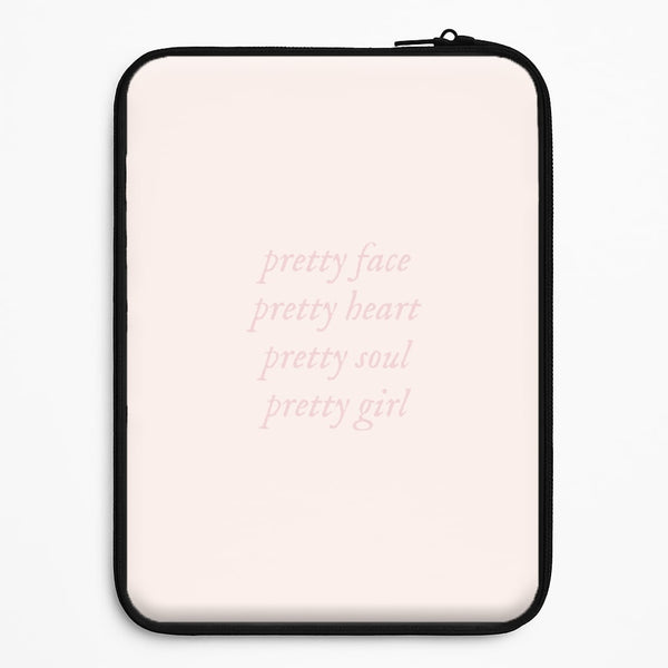 Pretty Girl - Clean Girl Aesthetic Universal Laptop Sleeve