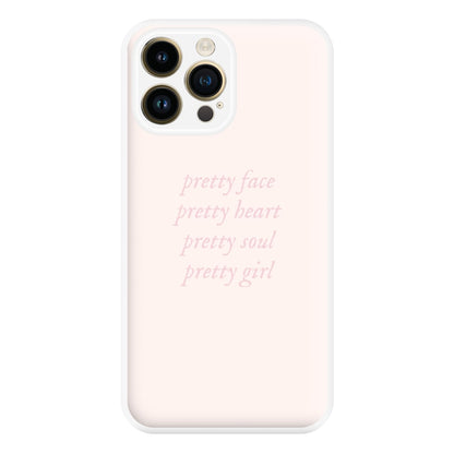 Pretty Girl - Clean Girl Aesthetic Phone Case for iPhone 14 Pro Max