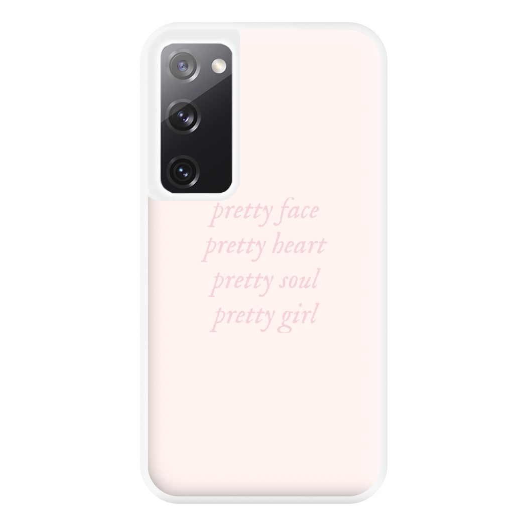 Pretty Girl - Clean Girl Aesthetic Phone Case for Galaxy S20FE