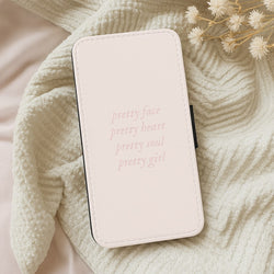 Pretty Girl - Clean Girl Aesthetic Wallet Phone Case