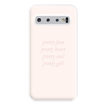 Pretty Girl - Clean Girl Aesthetic Phone Case for Galaxy S10 Plus