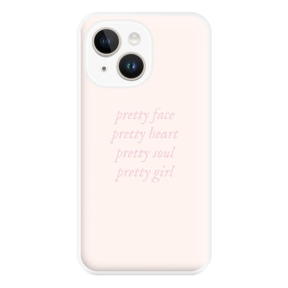 Pretty Girl - Clean Girl Aesthetic Phone Case for iPhone 14 Plus