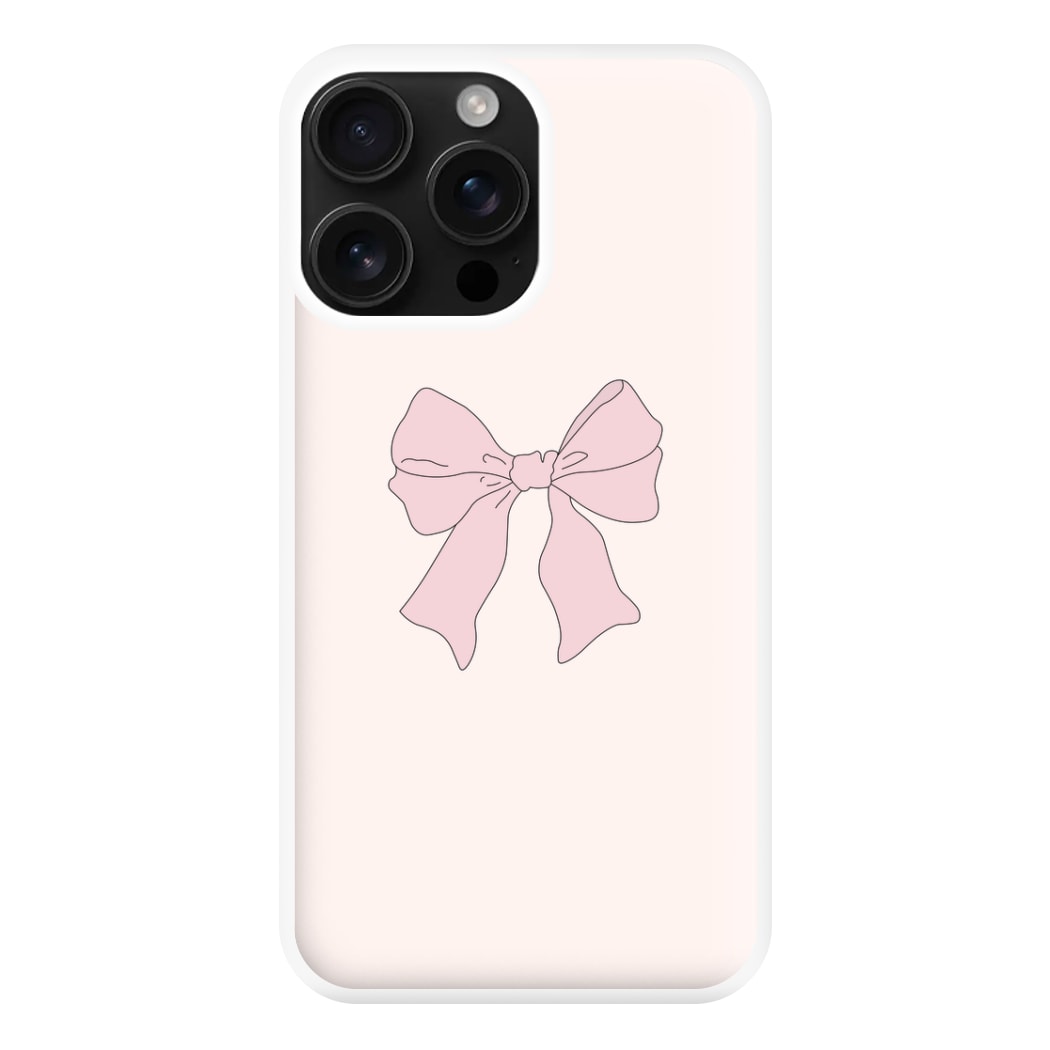 Bow - Clean Girl Aesthetic Phone Case