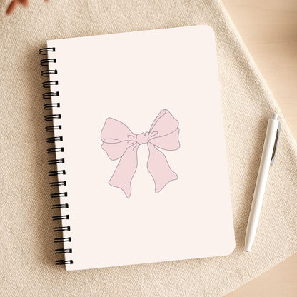 Bow - Clean Girl Aesthetic Notepad