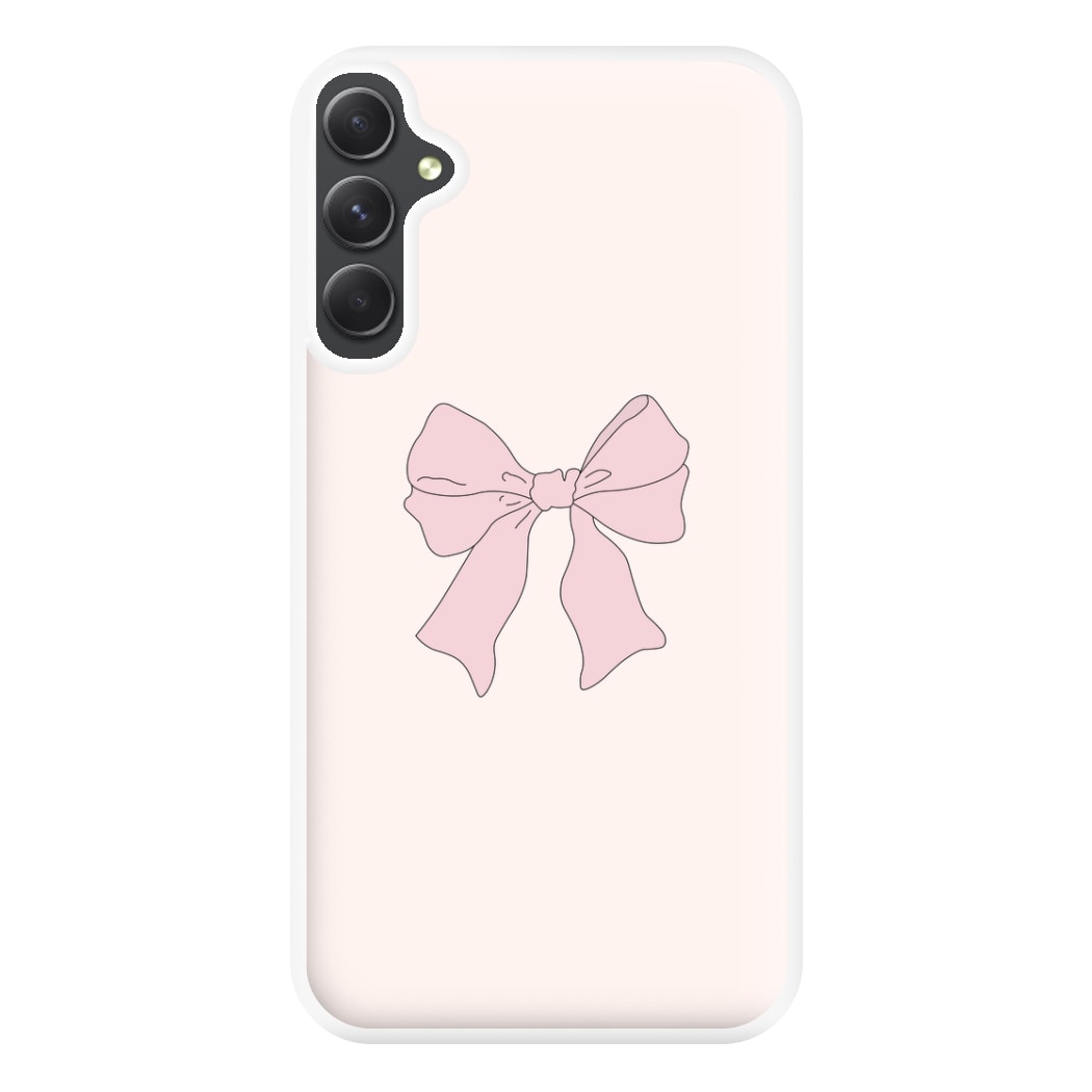 Bow - Clean Girl Aesthetic Phone Case for Galaxy A54