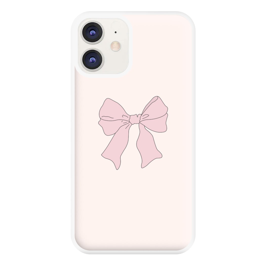 Bow - Clean Girl Aesthetic Phone Case for iPhone 11