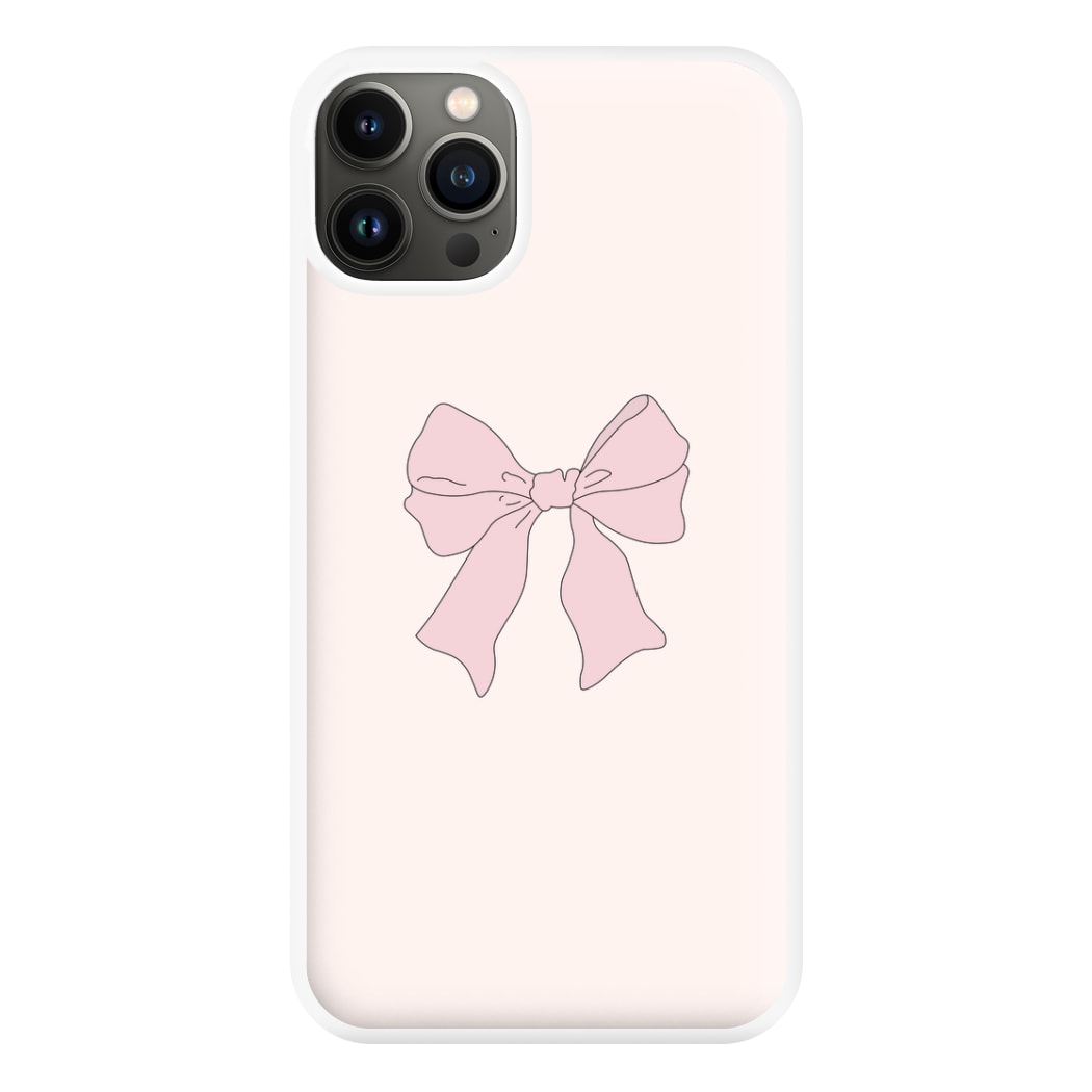 Bow - Clean Girl Aesthetic Phone Case for iPhone 13