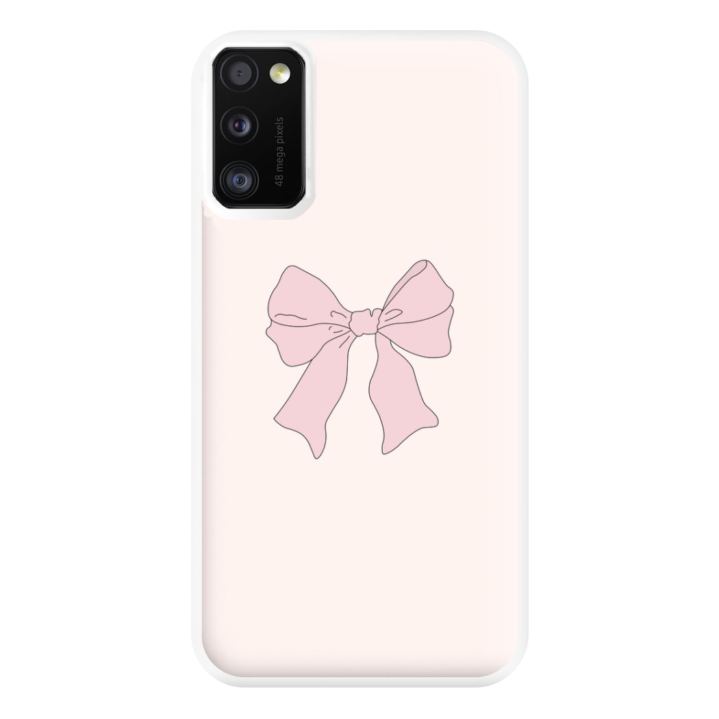 Bow - Clean Girl Aesthetic Phone Case for Galaxy A41