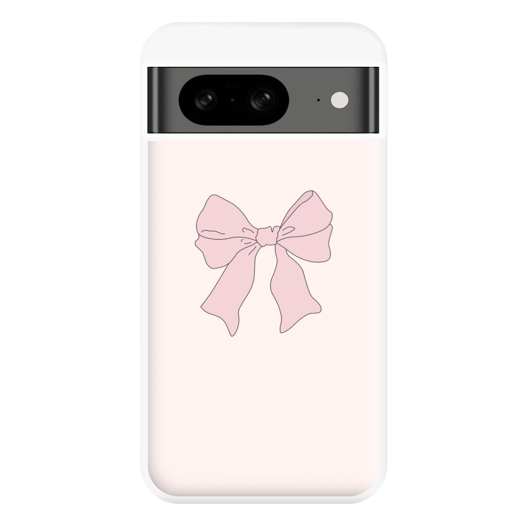 Bow - Clean Girl Aesthetic Phone Case for Google Pixel 8