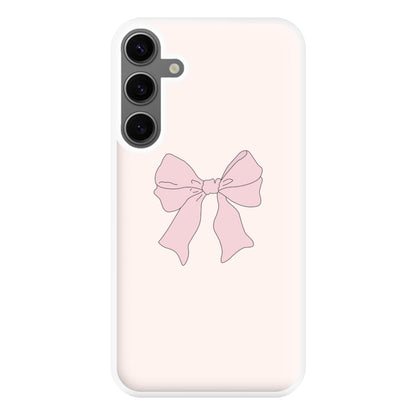 Bow - Clean Girl Aesthetic Phone Case for Galaxy S24FE