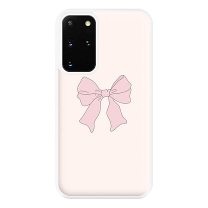 Bow - Clean Girl Aesthetic Phone Case for Galaxy S20 Plus