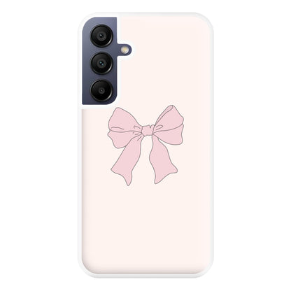 Bow - Clean Girl Aesthetic Phone Case for Galaxy A16