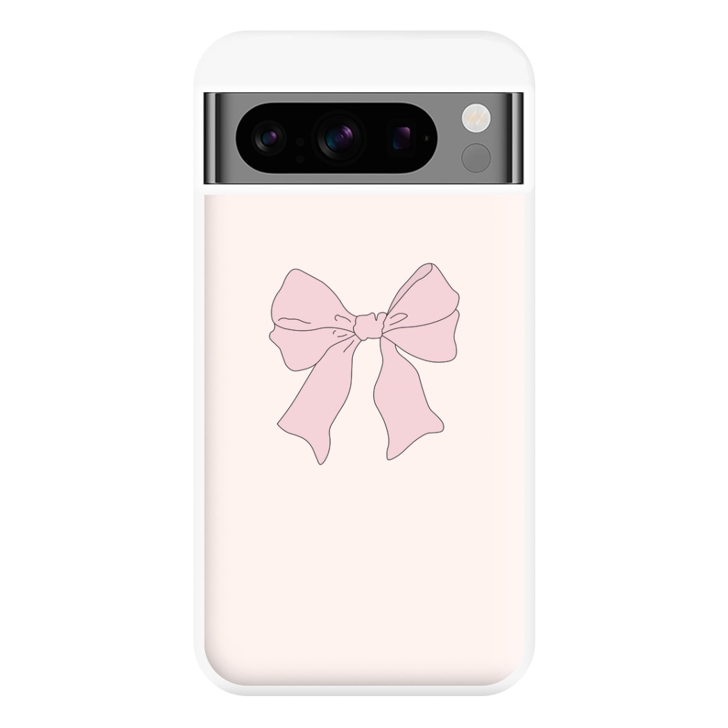 Bow - Clean Girl Aesthetic Phone Case for Google Pixel 8 Pro