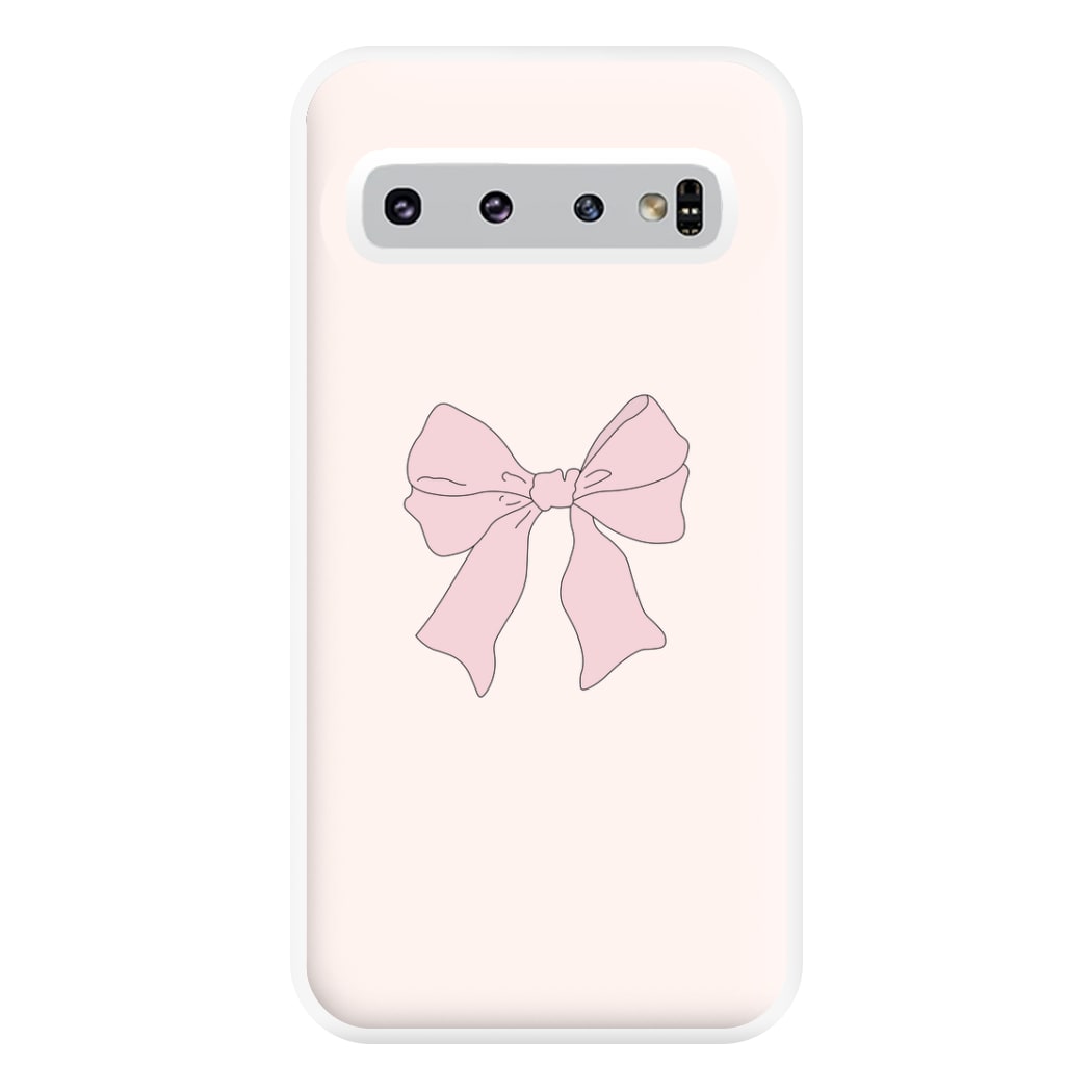 Bow - Clean Girl Aesthetic Phone Case for Galaxy S10 Plus