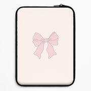 Bow - Clean Girl Aesthetic Laptop Sleeve 1