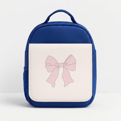 Bow - Clean Girl Aesthetic Lunchbox - Blue
