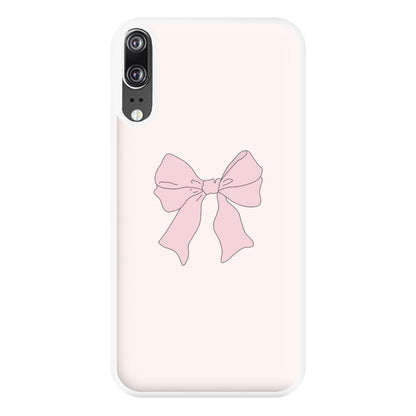 Bow - Clean Girl Aesthetic Phone Case for Huawei P20