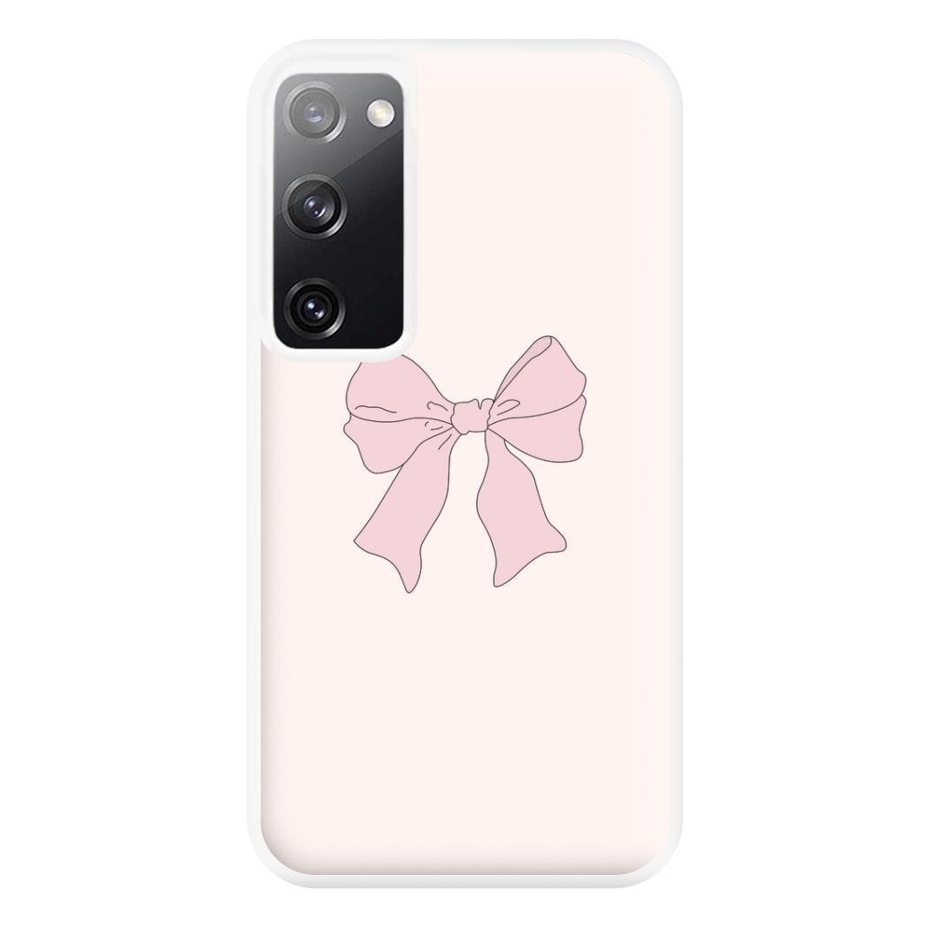 Bow - Clean Girl Aesthetic Phone Case for Galaxy S20