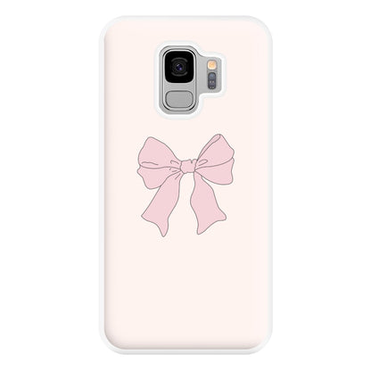 Bow - Clean Girl Aesthetic Phone Case for Galaxy S9 Plus