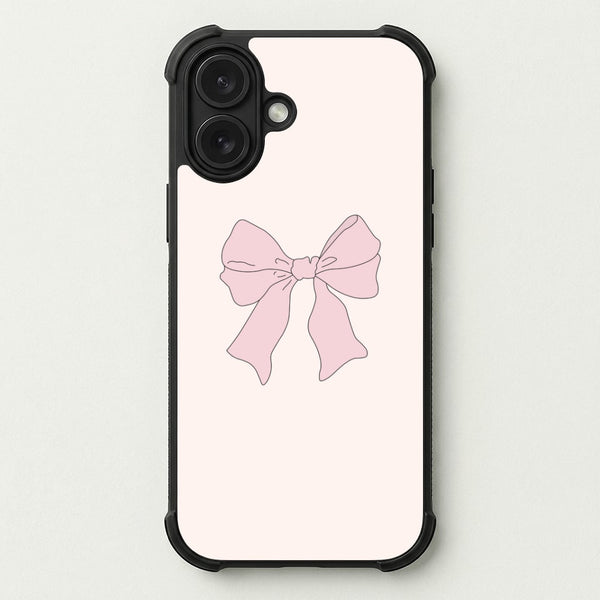 Bow - Clean Girl Aesthetic Phone Case — Bumper case