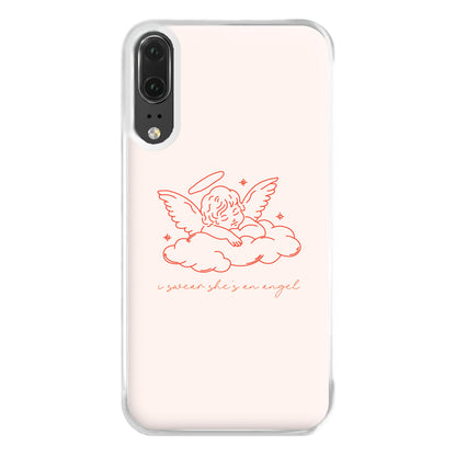 I Swear Shes An Angel - Clean Girl Aesthetic Phone Case for Huawei P20