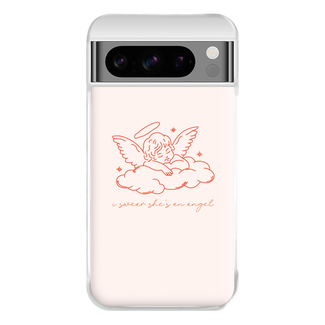 I Swear Shes An Angel - Clean Girl Aesthetic Phone Case for Google Pixel 8 Pro