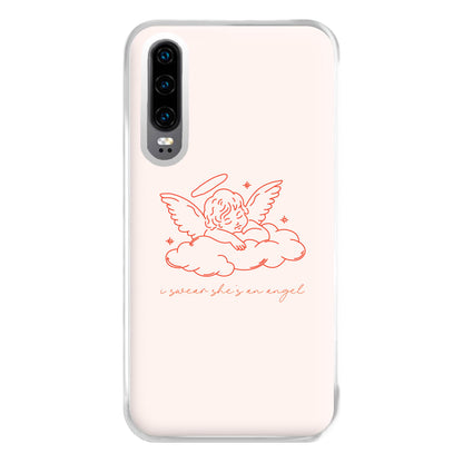 I Swear Shes An Angel - Clean Girl Aesthetic Phone Case for Huawei P30