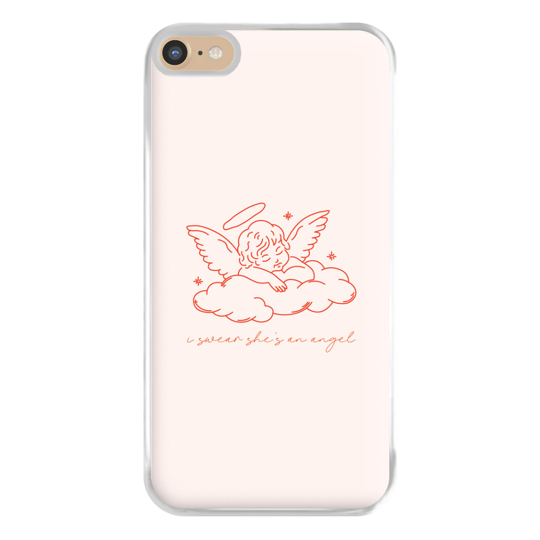 I Swear Shes An Angel - Clean Girl Aesthetic Phone Case for iPhone 6 Plus / 7 Plus / 8 Plus