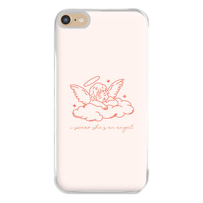 I Swear Shes An Angel - Clean Girl Aesthetic Phone Case for iPhone 6 Plus / 7 Plus / 8 Plus